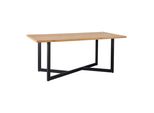 Esstisch Avola Eichefarben Mdf Ca. 180X90 Cm