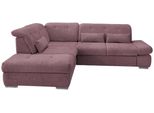 Wohnlandschaft Dalida Brombeere Chenille