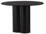 Esstisch Olivia Ø Ca. 110 Cm Schwarz