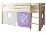 Spielbett Holz Malte Ca. 90X200 Cm Lila