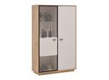 Highboard Cremona Kaschmir/Eiche Artisan