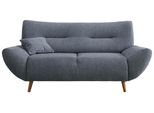 2-Sitzer-Sofa Drago Hellblau Chenille