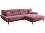 Wohnlandschaft Drago Brombeere Chenille