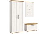 Garderobe Verona 3-Tlg. Ca. 171X194 Cm LäRche/Eiche