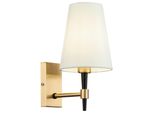 Wandleuchte Zaragoza Messingfarben Max. 40 Watt Wandlampe