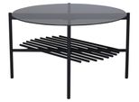 Couchtisch Von Staf Ø 80 Cm Schwarz