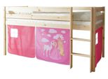 Spielbett Holz Malte Ca. 90X200 Cm Rosa