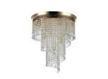 Kronleuchter Cascade Goldfarben Max. 60 Watt