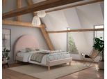Kinder-/Juniorbett Moon Ca. 140X200 Cm Rosa