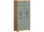 Midischrank Scout Ca. 74X141X31 Cm SalbeigrüN