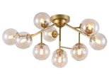 Deckenleuchte Dallas Goldfarben Max. 28 Watt Deckenlampe