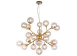 Pendelleuchte Dallas Goldfarben Max. 28 Watt
