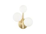 Wandleuchte Dallas Goldfarben Max. 28 Watt Wandlampe