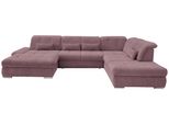 Wohnlandschaft Dalida Brombeere Chenille