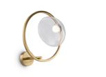 Wandleuchte Lunare Messingfarben Max. 5 Watt Wandlampe