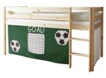Spielbett Holz Malte Ca. 90X200 Cm GrüN