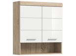 HäNgeschrank Lambada Ca. 74X79 Cm Sonoma Eiche/Weiß