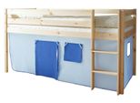 Spielbett Holz Malte Ca. 90X200 Cm Blau