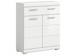 Midischrank Scout Weiß Hochglanz Ca. 74X88X31 Cm