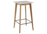 Bartisch Wohnling Ca. 60X110X60 Cm Weiß/Eiche