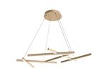 Pendelleuchte Line Goldfarben Max. 75 Watt