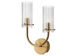 Wandleuchte Arco Messingfarben Max. 40 Watt Wandlampe