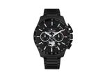 Chronograph Tommy Hilfiger "Bank", Schwarz, Armbanduhren, Herren, Chronograph, Quarzuhr, Armbanduhr, Herrenuhr, Edelstahlarmband, Analog, Tag