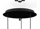 Eglo HäNgeleuchte "Aguilares", Schwarz, Ø 43 H: 110Cm, 1 Stk., Leuchten, HäNgeleuchte In Schwarz Aus Stahl - Exkl. E27 - 40W, HäNgeleuchte