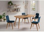 Esstisch Home Affaire, Braun (Buche, Buche, Buche), B:180Cm H:75Cm T:90Cm, Tische, Rechteckiger Esstisch Esstisch Holz-Esstische, Breite 140 Cm Und 180 Cm