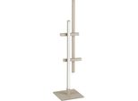 Eglo Tischleuchte "Trepiliano Tischlampe - Alu, Stahl - Led - 6,5W - IP20", Sandfarben, 1, H: 47Cm, 1 Stk., Leuchten, Nachttischlampe, Schreibtischleuchte, Leselampe, L12 X B12 X H47 Cm, Tischleuchte