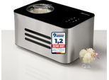 Sommertal Eiscreme Maschine ICE1500 3-in-1 Eismaschine, Milcheis & Sorbet, Eiscrememaschine aus Edelstahl mit Kühlhalte Funktion, Speiseeis zum selber machen, 1,5L, 150 W mit Kompressor