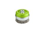 Bosch TopfbüRste Edelstahl Gezopfter Draht 100 Mm 0,35 Mm 8500 U/ Min M14 (2608622105)