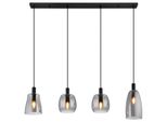 Globo Lighting HäNgeleuchte "Garri", Schwarz, 1 Stk., Leuchten, HäNgelampe/Pendelleuchte/Esszimmer/Wohnzimmer/Esstisch, HäNgeleuchte