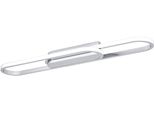 Eglo Led Deckenleuchte "Conivarena Deckenlampe - Stahl, Alu - Led - 20W - IP20", Chrom, 1, H: 5,5Cm, 1 Stk., Leuchten, Wohzimmerlampe, Esszimmerlampe, Flur, Schlafzimmer, L69 X B17 X H5,5Cm, Led Deckenleuchte