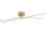 Eglo Deckenleuchte "Roncade 2 Wand- / Deckenlampe - Stahl, Alu - Led - 37W - IP20", Hellbraun, 1, H: 18,5Cm, 1 Stk., Leuchten, Wohzimmerlampe, Esszimmerlampe, Flur, Schlafzimmer, L110Xb16Xh18,5 Cm, Deckenleuchte