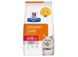 Hill's Prescription Diet C/D Multicare Stress Urinary Care Croquette Chat Adulte Poulet 2X3 Kg