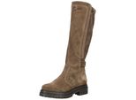 Stiefel Nero Giardini "Nero Giardini Stiefel Leder/Synthetik", Damen, Gr. 38, Braun, Leder, Synthetik, Schuhe Stiefel