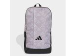 Rucksack Adidas Performance "Linear Monogram Grafik", Schwarz (Metallicl Grau, Schwarz), RucksäCke, Obermaterial: 100% Polyester, Rucksack