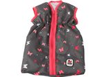 Puppen Schlafsack CHIC2000 "Brombeere", Bunt (Butterfly Koralle), Puppenausstattungen, Kinderb:27Cm H:2Cm T:45Cm, Polyester, B:27Cm H:2Cm T:45Cm