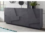 Sideboard Home Affaire "Ping", Grau (Zement), B:162,5Cm H:86Cm T:44Cm, Sideboards, Sideboard, Breite 162,5 Cm