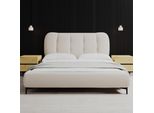 Polsterbett Glaris Creme Ca. 160X200 Cm