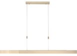 Neuhaus Pure Led Pendelleuchte "Pure Moto", Imperial Goldfarben, 3, H: 110Cm, 1 Stk., Leuchten, E-Slide Funktion, Cct, Dimmbar, Fernbedienung, Led Pendelleuchte