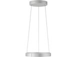 Neuhaus Pure LED Pendelleuchte "Pure E-Clipse", Stone, 2, Ø 50Cm H: 40Cm, 1 Stk., Leuchten, E-Lift-Funktion, Cct, Dimmbar üBer FernbedíEnung, LED Pendelleuchte