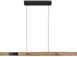 Neuhaus Pure Led Pendelleuchte "Pure Moto-Rise", Braun (Oak, Schwarz Pearl), 3, H: 35Cm, 1 Stk., Leuchten, E-Lift Funktion, E-Slide Funktion, Fernbedienung, Led Pendelleuchte