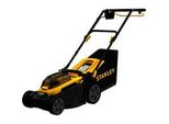 V20 Akku-RasenmäHer 18Volt Schwarz/Gelb, 1X 4,0 Ah-Lithium-Ionen-Akku, LadegeräT