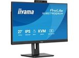 Prolite XUB2790QSUH-B2, Led-Monitor 68.5 Cm (27 Zoll), Schwarz (Matt), Qhd, Ips, Hdmi, Dp, USB-C, Usb-Hub, Webcam, 100Hz Panel