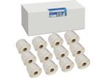 G&G Etikettenrollen für Etikettendrucker ersetzt DYMO 11354/S0722540 weiß, 57,0 x 32,0 mm
