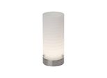 Brilliant Lampe Daisy Led Tischleuchte Eisen/Weiß 1X 4.5W Led Integriert, (280Lm, 3000K) Mit Schnurzwischenschalter