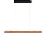 Neuhaus Pure LED Pendelleuchte "Pure E-Motion", Oak, Schwarz Pearl, 1, H: 35Cm, 1 Stk., Leuchten, E-Lift Funktion, Cct, Dimmbar, Up-&Downlight, LED Pendelleuchte