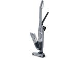 Bosch Akku-Hand-Und Stielstaubsauger "Flexxo Gen 2 Serie 4 BBH3K2801", Silber (Silberfarben), B:26,5Cm H:115Cm T:18Cm, Akkusauger, 28 V, Power DüSe Mit Led, Integriertes ZubehöR, Silber